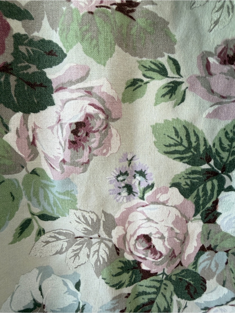 Vintage Floral Open Front Blazer Jacket Cottagecore Garden Roses Size 2 - Picture 8 of 12